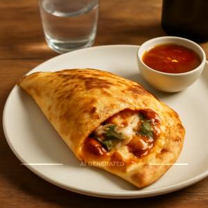 Veg Calzone Pizza [12 Inches]