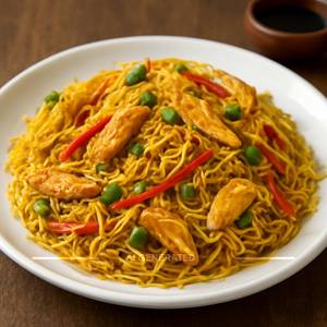 Chicken Singapore Noodles