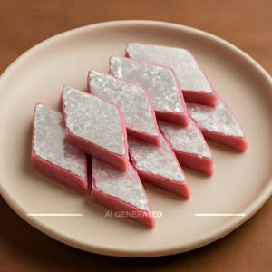 Rose Kaju Katli [200 Grams]