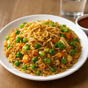 Veg triple fried rice