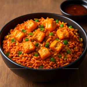 Paneer schezwan fried rice