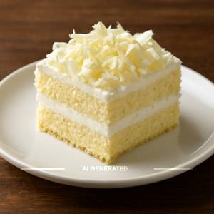 White forest pastry