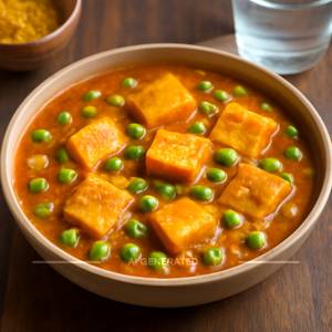 Matar paneer