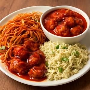 Chicken Triple Schezwan Noodles