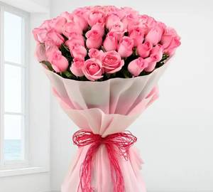 Pink Of Beauty 40 Rose  Bouquet 
