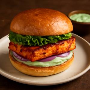Tandoori Paneer Burger