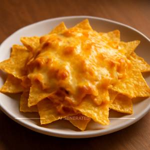 Plain Cheesy Nachos