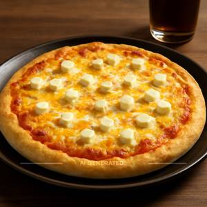Double cheese pizza