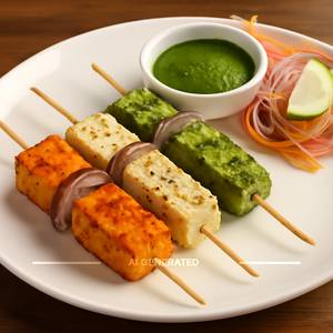 Paneer Tiranga Kebab
