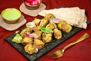 Afghani Chaap Tikka [14 Pcs] With 2 Rumali Roti
