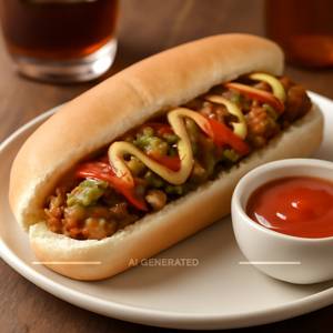 Veg Hot Dog