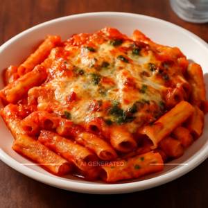 Baked Flamingo Red Sauce Pasta