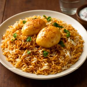 Egg dum biryani                                                    