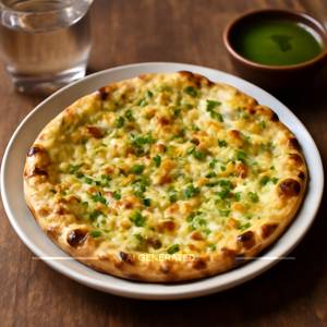 Cheese Chilly Garlic Naan