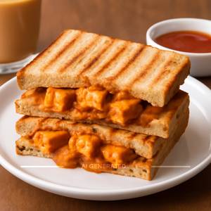 Paneer makhani sandwich