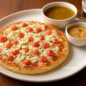 Cheese Tomato Uttappam