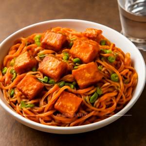 Paneer Schezwan Noodles