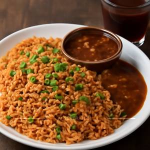 Triple Schezwan Fried Rice a