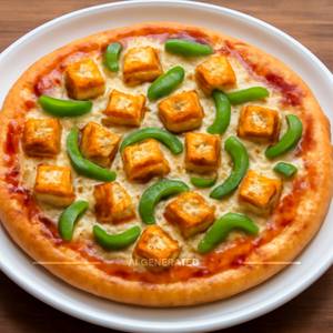 Paneer Capsicum Pizza