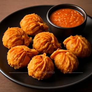 Chicken Kurkure Momos [6 Pieces]