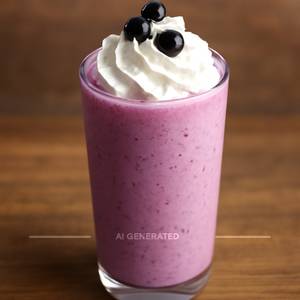 Black Currant Milk Shake