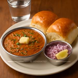 Butter Pav Bhaji