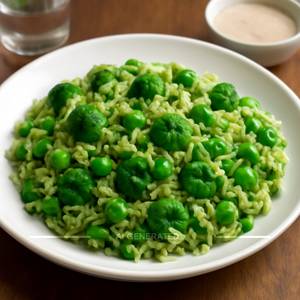 Green peace pulao