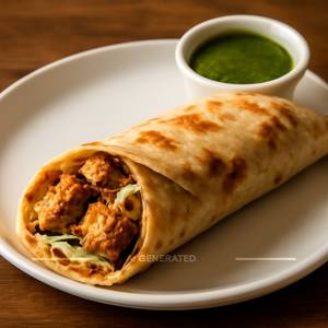 Afghani Tikka Roll                             