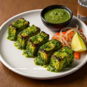 Paneer Hariyali Tikka