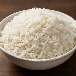 Plain rice
