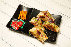 Veg Cheese Grill Sandwich