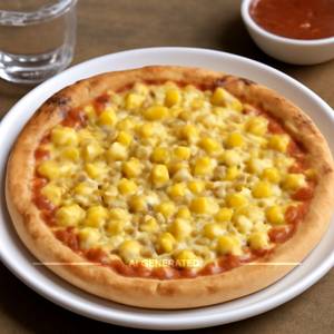Corn pizza