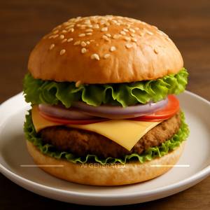 Veg Cheese Burger