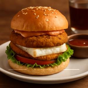 Paneer Tikki Burger
