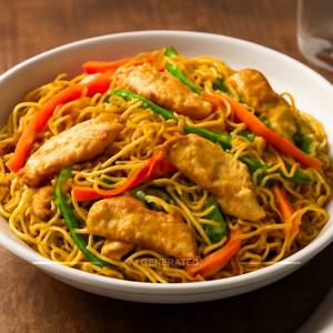 Chicken Singapore Noodles