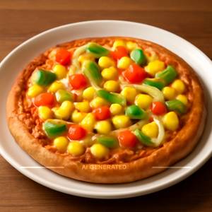 Corn veggies delight pizza [8 inches]