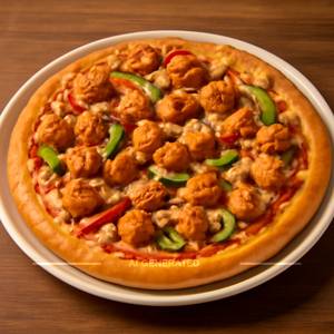 Chicken Overloaded Pizza