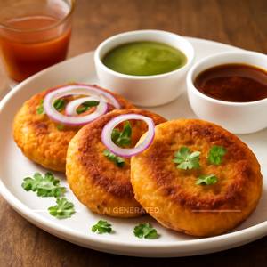 Aloo Tikki Plate