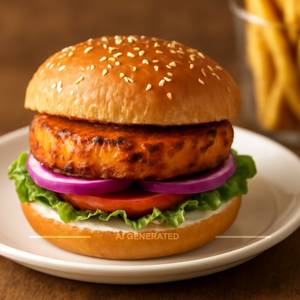 Tandoori Paneer Burger