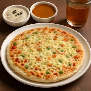 Cheesy Uttapam