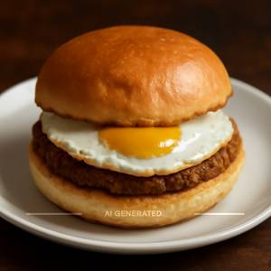 Egg burger