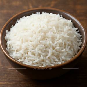 Plain rice