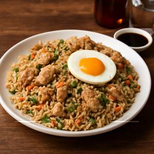 Egg combination fried rice