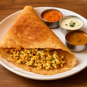 Ghee Paneer Dosa
