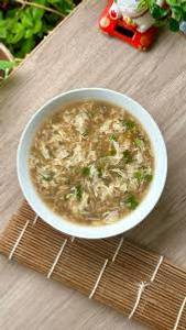 Egg Manchow Soup