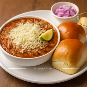 Cheese Pav Bhaji