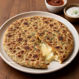Methi Cheese Paratha