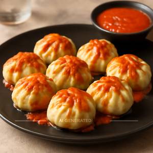 Peri Peri Momos Veg