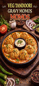 Veg. Tandoori  Momos