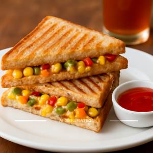 Chilli Corn Sandwich